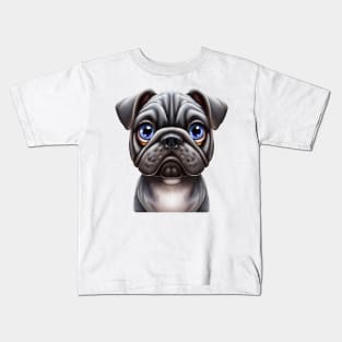 Pawsome Alapaha Blue Blood Bulldog Kids T-Shirt